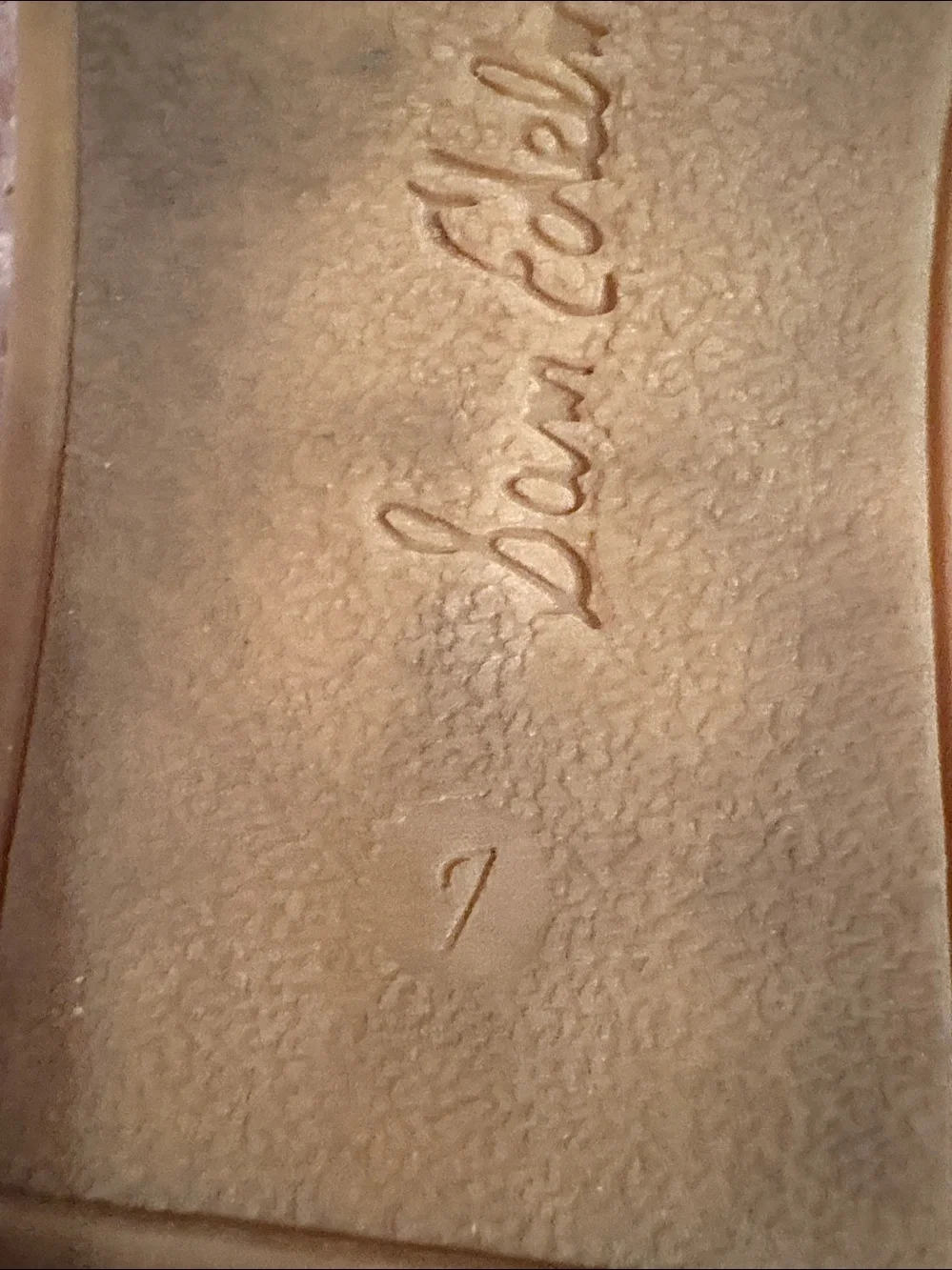 Sam Edelman Tan and Black Leather Espadrille Slip-Ons